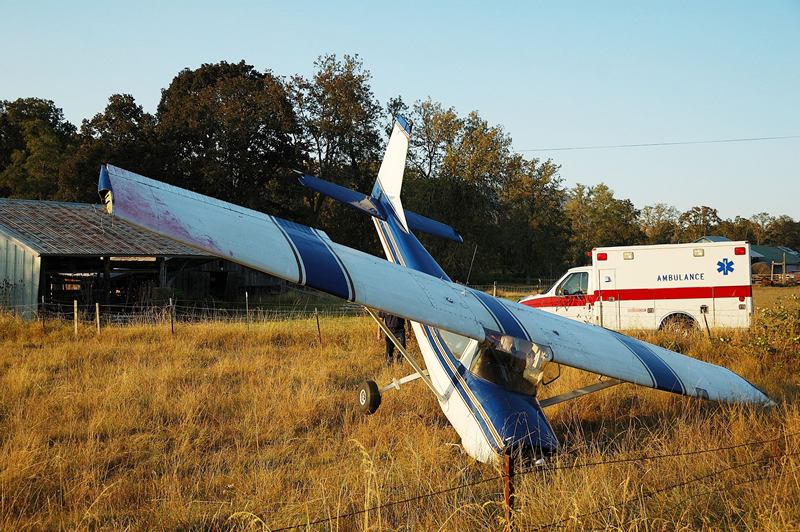 Airplane crash